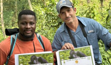 Certified in Gorilla Trekking Certified in Gorilla Trekking